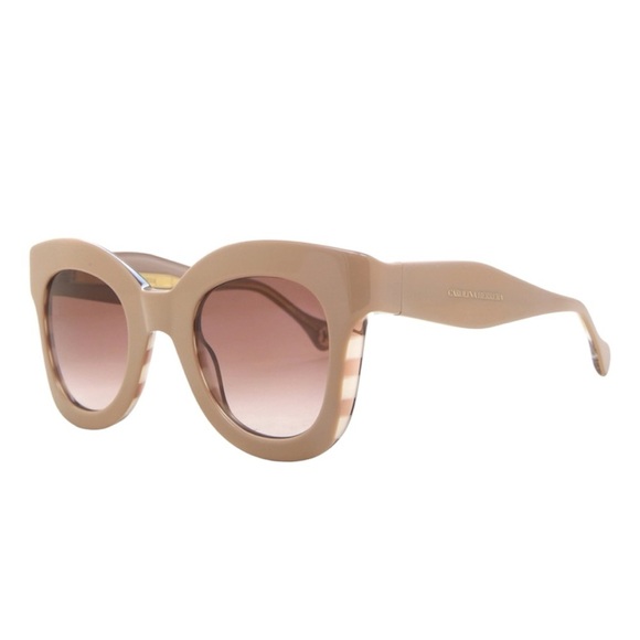 Perfectly Blush Oversized Cat-eye Carolina Herrera Sunglases| Luxury Sunglasses
